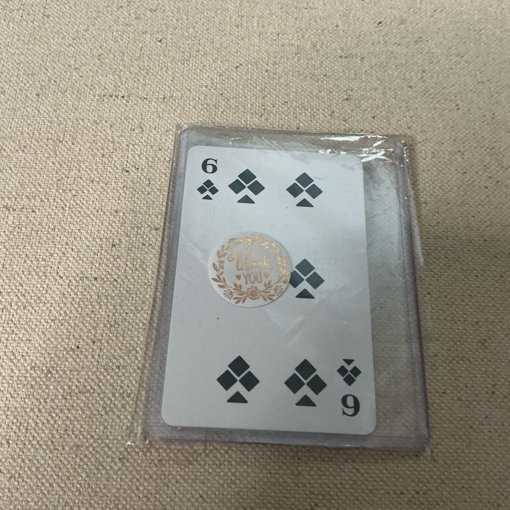Prada White and Black Card Games Collection - Picture 3 of 3
